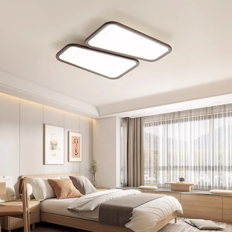 *(2-piece set)Modern LED Full-Spectrum Ceiling Light Smart Eye-Protecting Full-House for Bedroom Living Room
