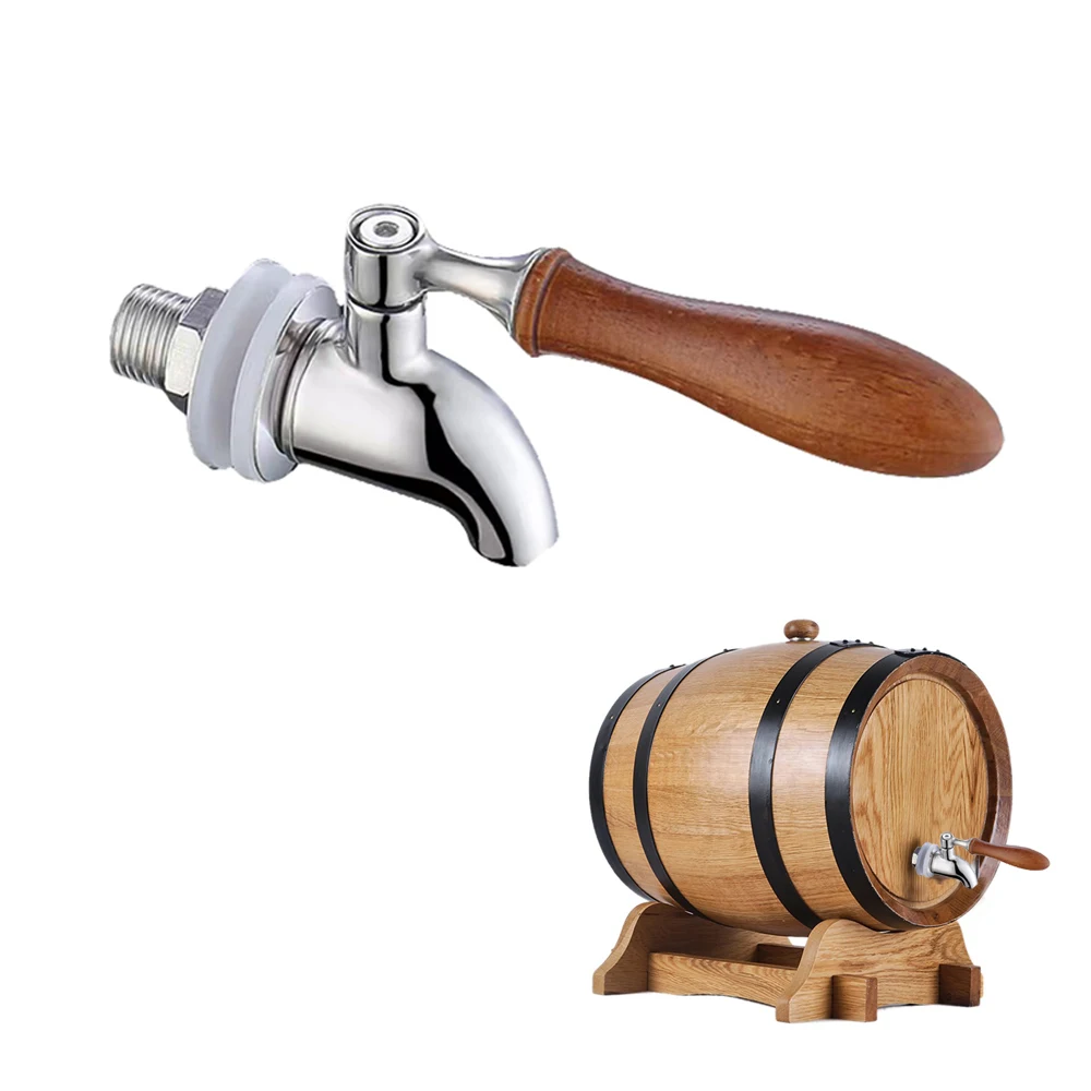 1pc 16/20mm Barrel Tapt Beverage Wine Bottls Cans Faucet Drink Water Tap Ball Valve for Bar Hotel Drum Dispenser Holder Bibcock