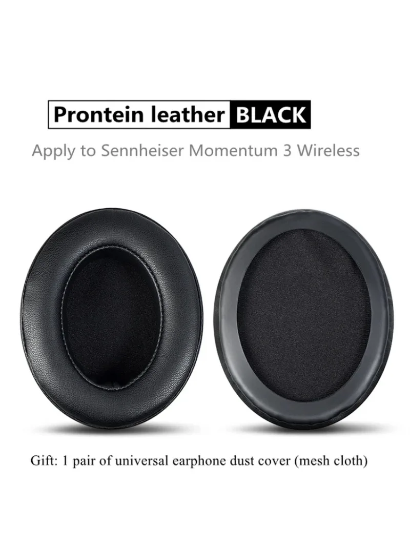 

High quality lambskin leather Replacement ear pads Earpad cushions For SENNHEISER MOMENTUM 3 3.0 Wireless on ear Headphone