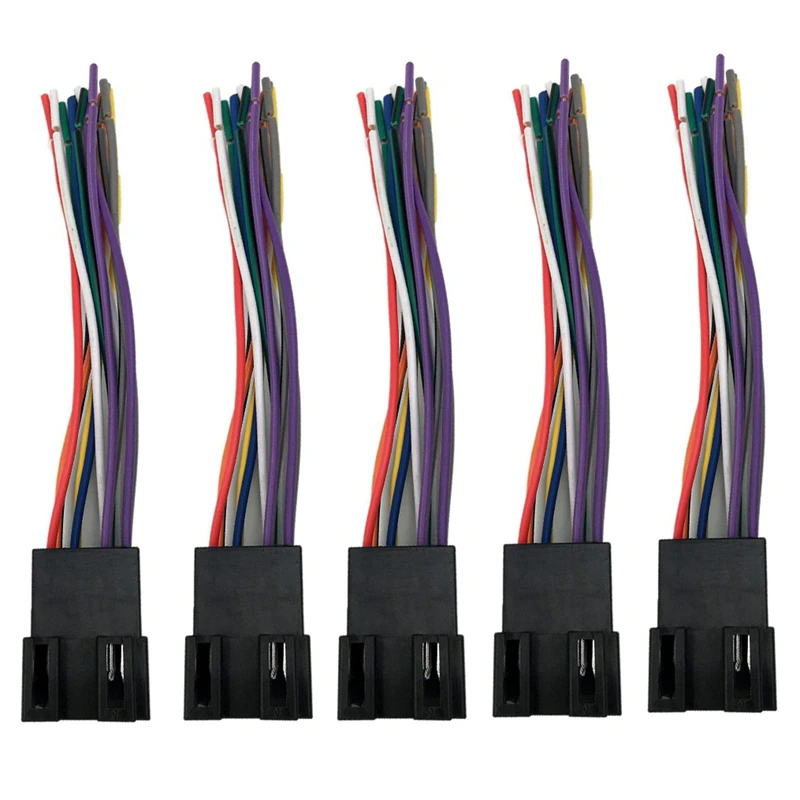 

Универсальный адаптер питания, автомобильный разъем ISO, радиопроводной провод, кабель, антенна, адаптер радио жгута проводов для автомобиля