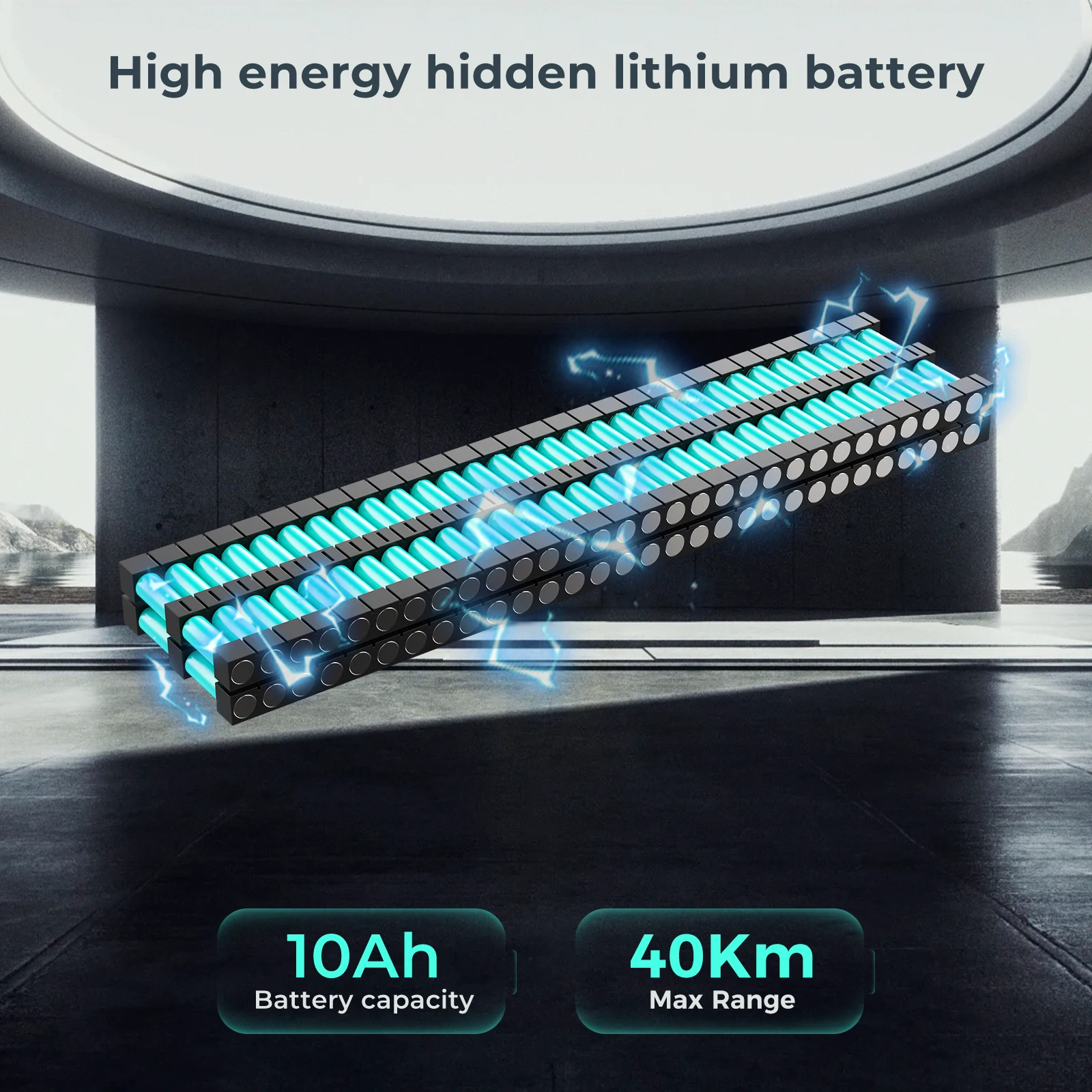 IScooter i9Max سكوتر كهربائي 500 واط موتور 10Ah بطارية مزدوجة امتصاص الصدمات أضعاف الدراجات البخارية 10in الصلبة العسل الإطارات سكوتر