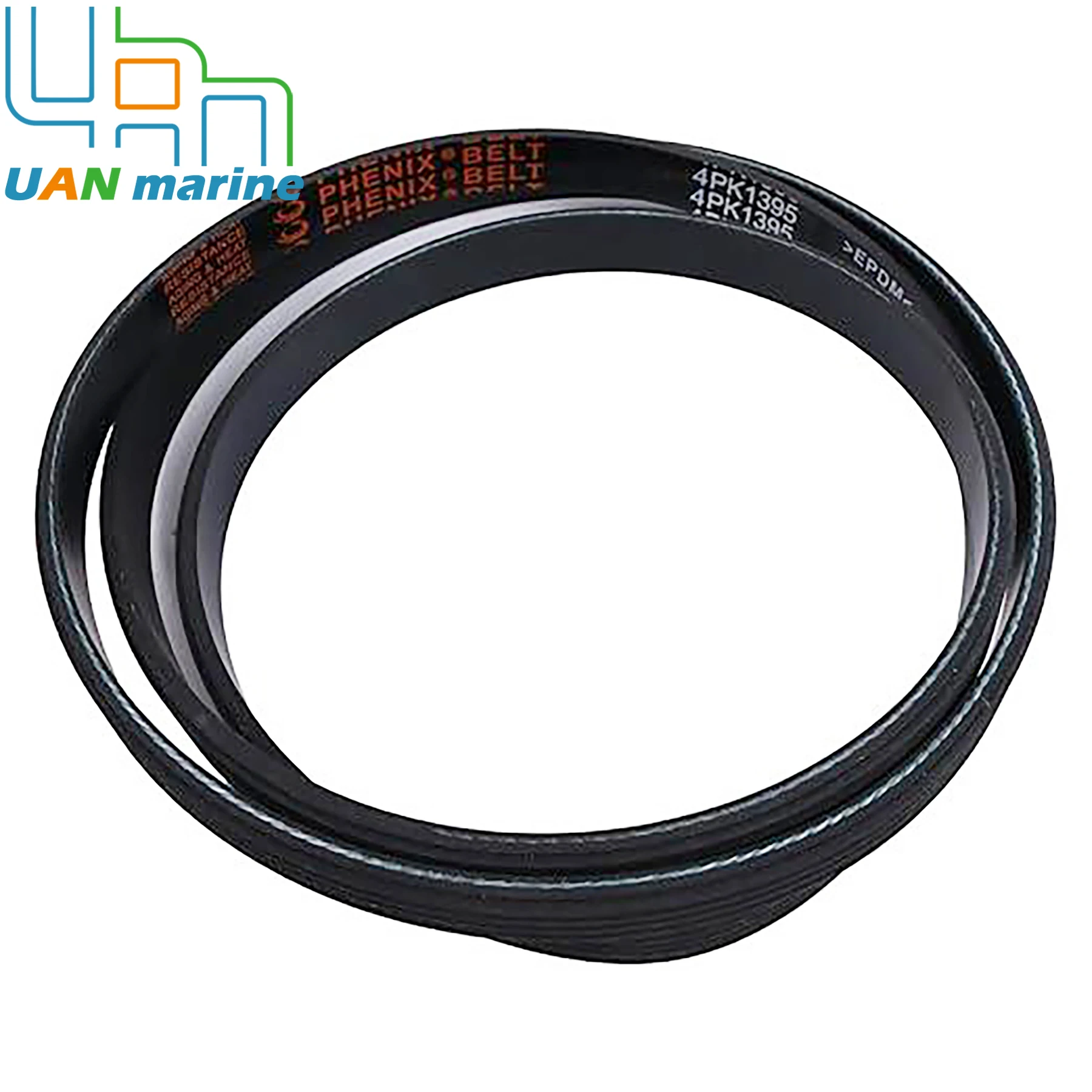 828507Q4 Marine Serpentine Alternator Belt for Mercury Mariner V6 2.5L 135 150 175 200 HP DFI Optimax Outboard Motor 57-8285072 - view 5