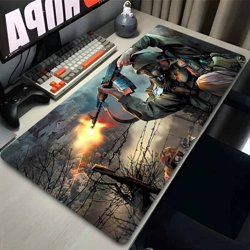 Gamer Desk Mat S-stalker 2 Mousepads HD Pc Mouse Pad Office Desk Pads Large Mousepad Non-slip Mouse Mats For Computer Gift XXL