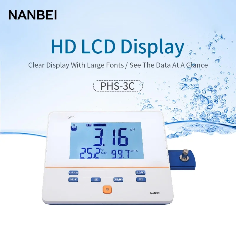 NANBEI Lab Analysis Instrument Ph Tds Ec Laboratory Multiparameter Water Quality Meter Price