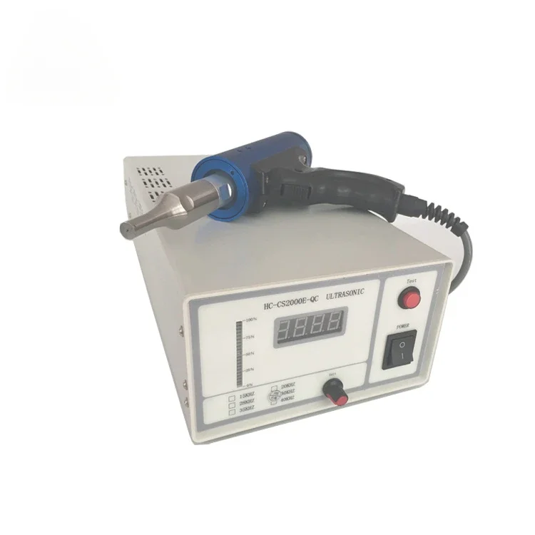 

Good price Hand Held Ultrasound Ultrasonic Welding Equipment For Shrink Film Fabric Riviting Welder