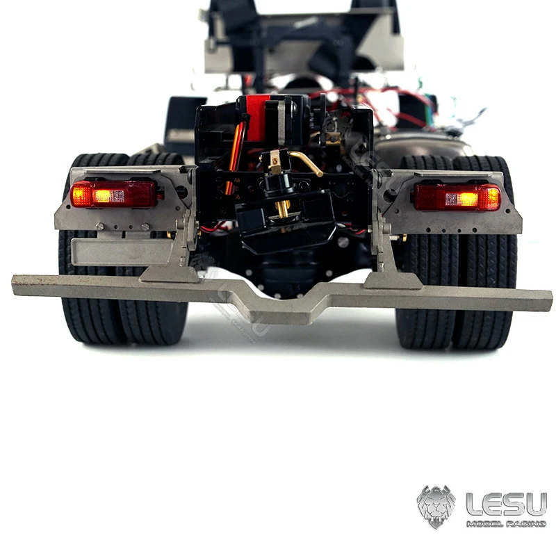 Plastic Taillight Led For 1/14 LESU RC Flatbed Tractor Truck Tamiyay Model Outdoor Toys TH19609