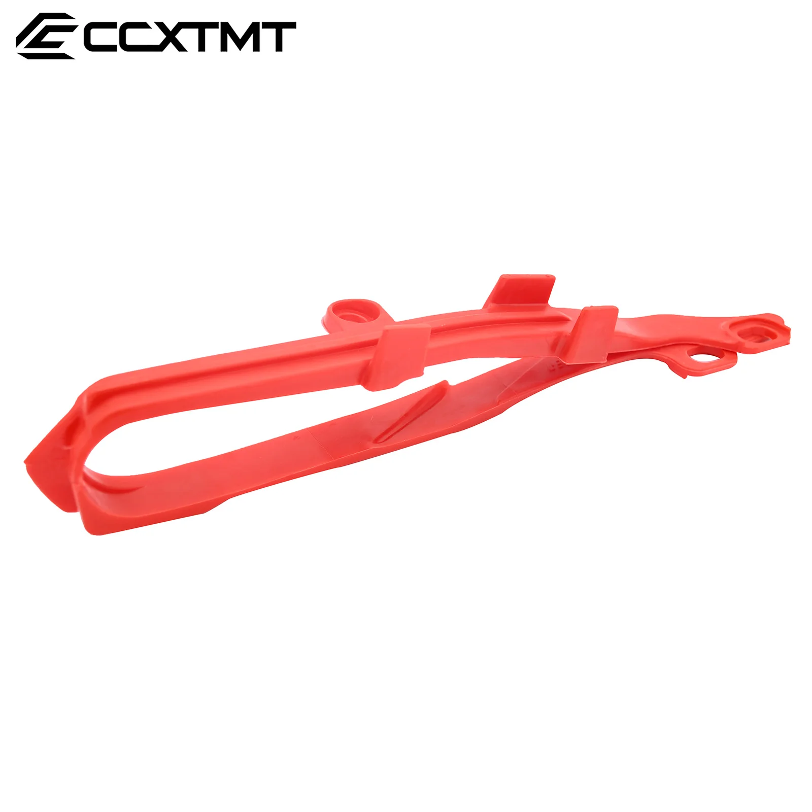 Motocykl czerwony i czarny łańcuch suwak przewodnik Swingarm dla Honda CR CRF CR125R CR250R CRF250R CRF250X CRF450R CRF450X 2000-2013