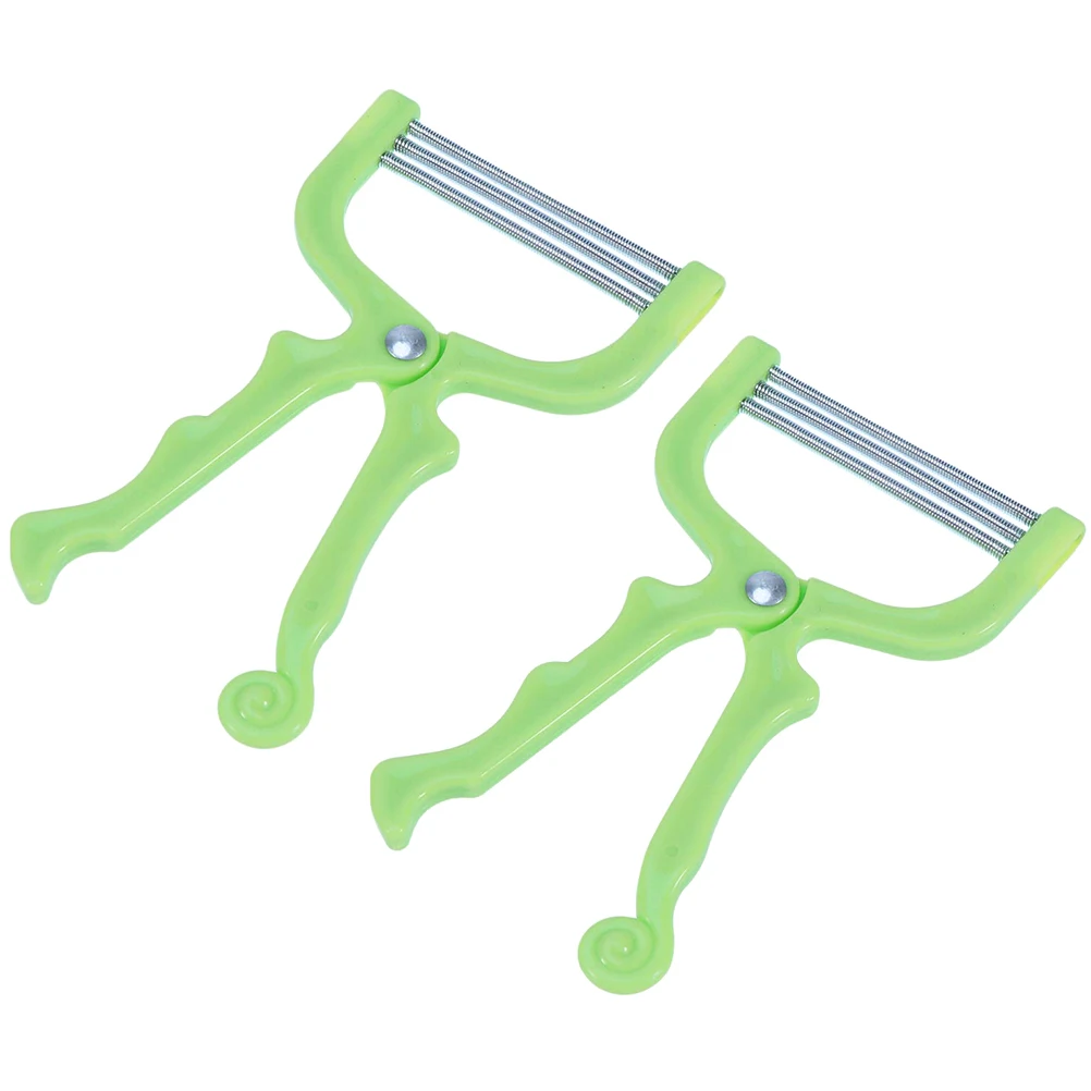 

2pcs Facial Remover Stainless Steel ABS Plastic Epilator Threader Lasting Soft Skin Effectively Removes Unwanted