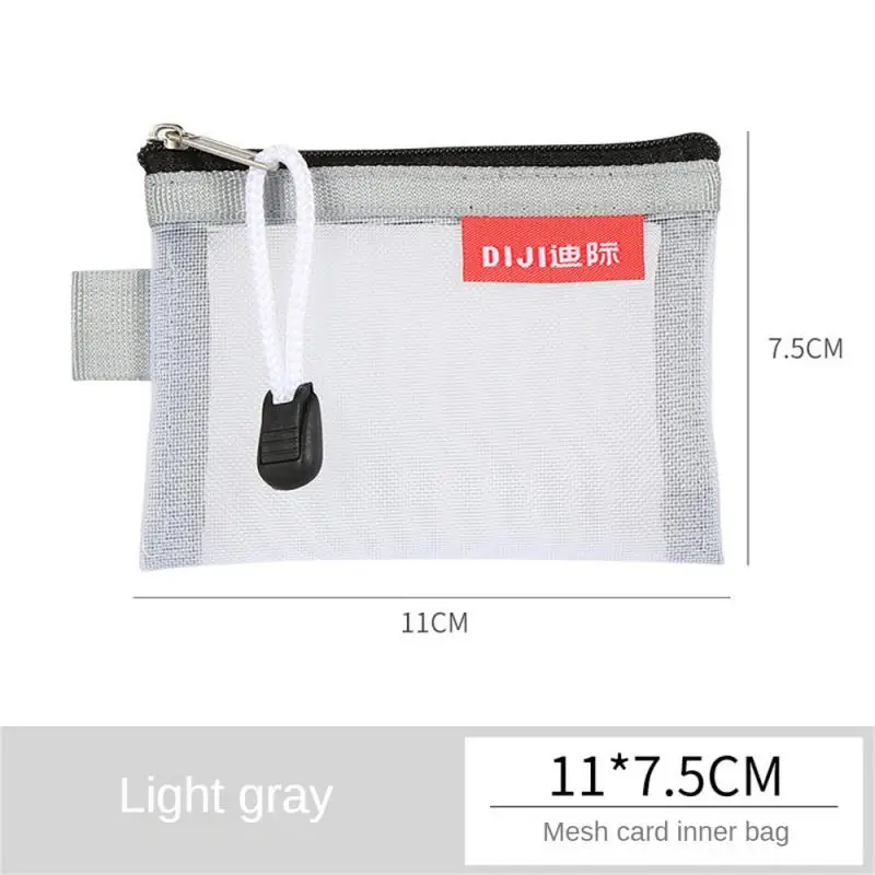 Portable Card Organizer 11cm × 7.5cm Easy To Pull Soft And Non Deformable Compact And Practical Portable Travel Accessories