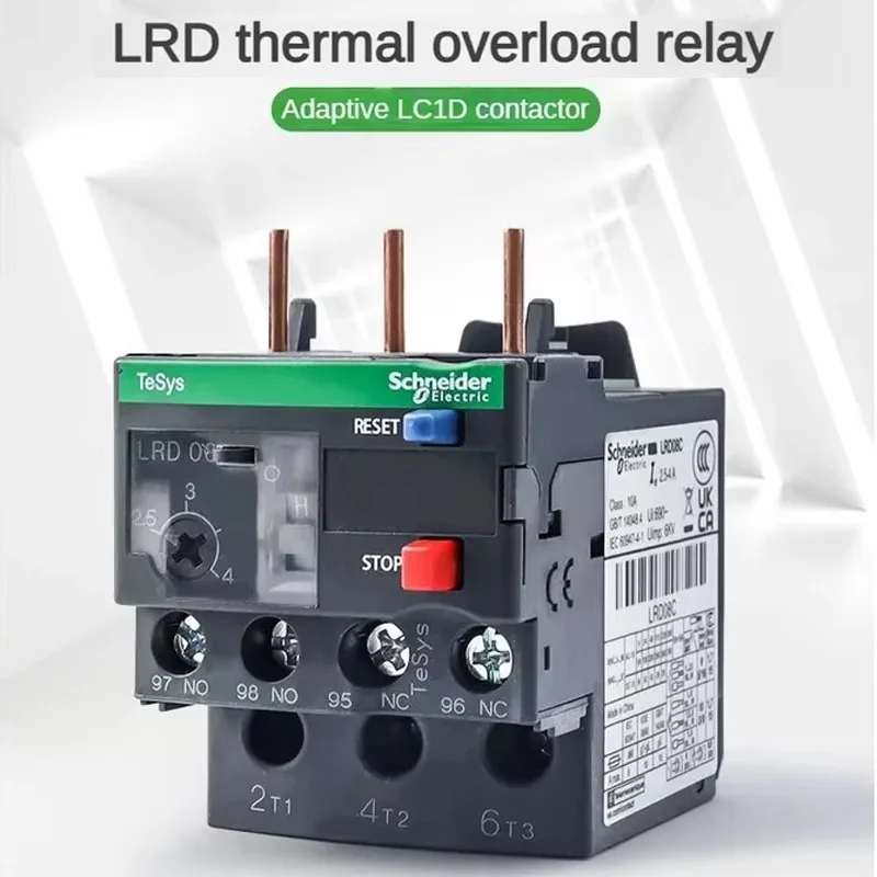 Schneider Electric relay LRD07C LRD10C 12C LRD14C LRD01 03 05 06 07 08 C 10 12 14 16 21 22 32C Thermal Overload Relay LRD22C 35C