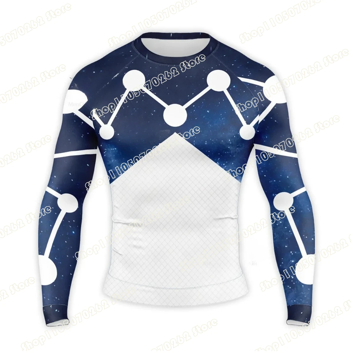

3D Printed Pattern Fitness, Suitable for People of All Ages and Genders, Long-sleeved T-shirt, Breathable and Comfortable Top48