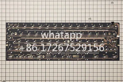 

Печатная плата клавиатуры по индивидуальному заказу F60, поддерживает HHKB ISO, семисимвольная каретка, возврат 1,2 мм, гибкий дизайн