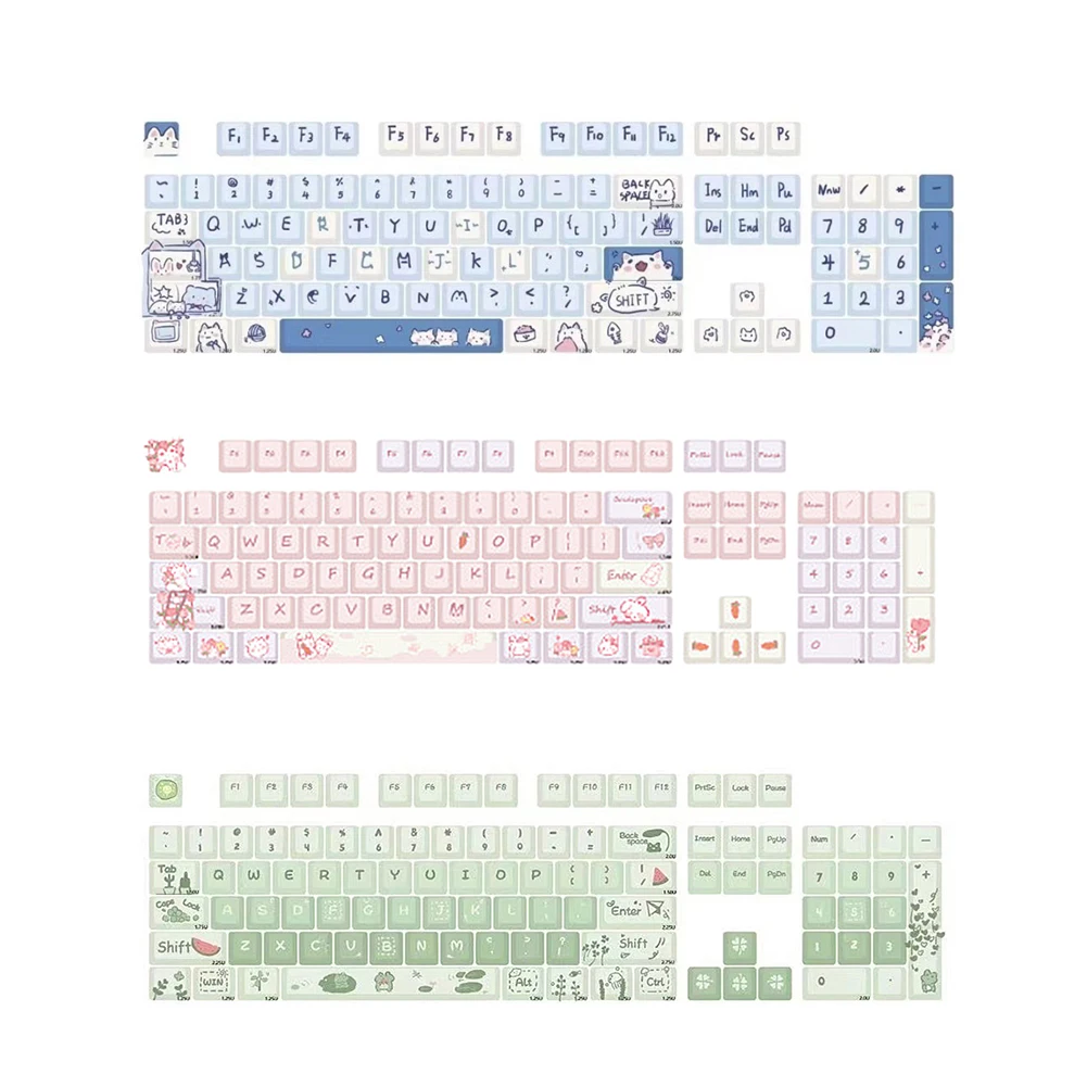 

PBT Keycaps MDA Height Personalization Keyboard Keycap Mechanical Keyboard Caps for 61/64/68/78/84/87/96/98/104/108 Keyboard