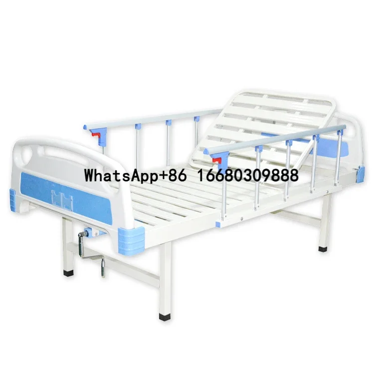 CE And ISO One Crank Single Function Manual Hospital Bed with cheapest price