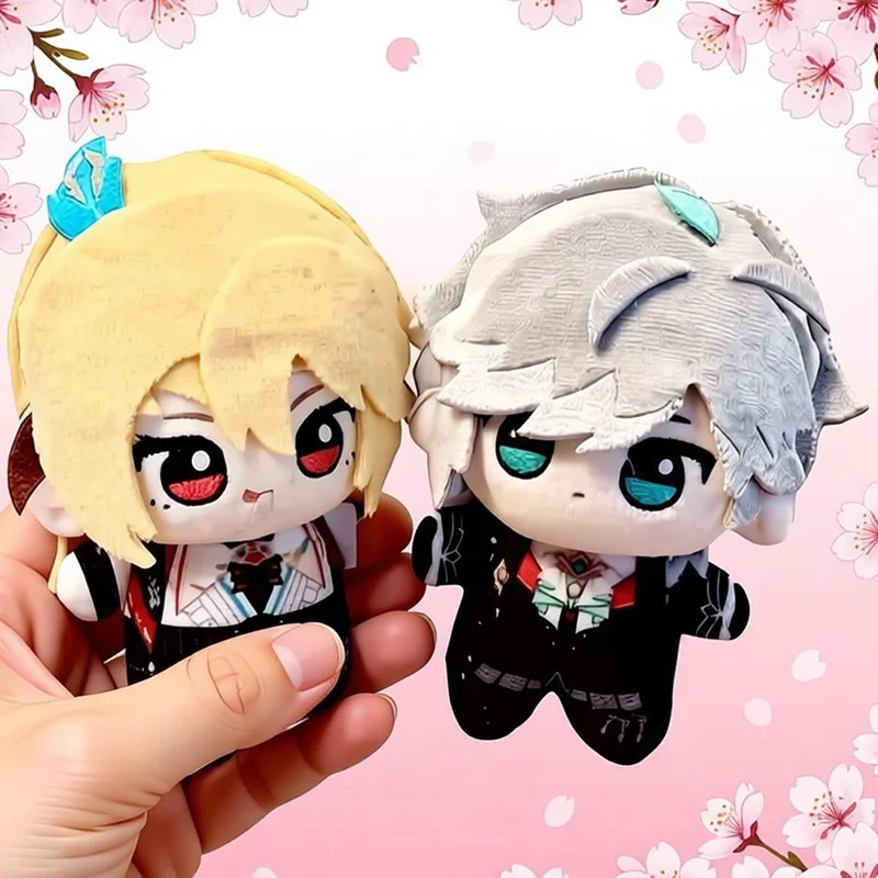 Game Genshin Impact Kaveh Stuffed Plushie Doll 10cm Alumnus Alhaitham Plush Keychain Doll Toys Collectible Birthday Xmas Gifts - view 3