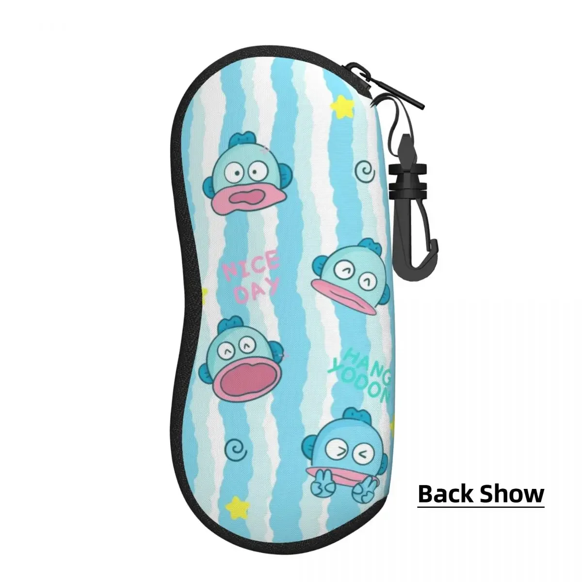 Custom Hangyodon Sunglasses Soft Case Neoprene Zipper Shell Eyeglass Case Custom Protective Box For Glasses