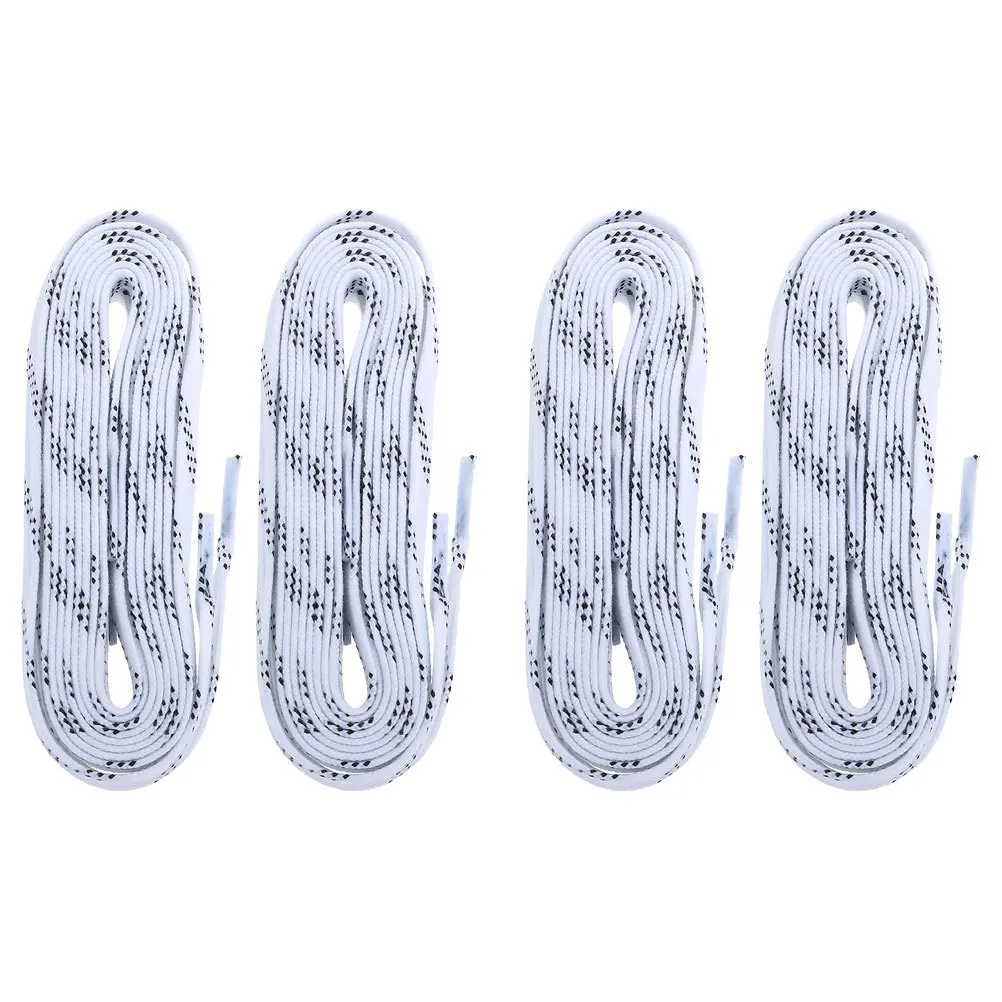 

4Pcs Ice Hockey Skate Laces Heavy Duty Waxed Freeze Resistant Durable Comfortable for Figure Skates Roller Skates