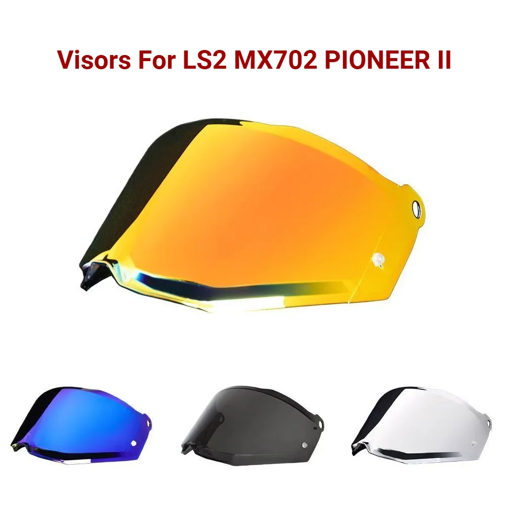 For LS2 MX702 PIONEER II Helmet Visor Lens MX702 Motorcycle Helmet Photochromic Shield Replacement Accessories Anti-fog Sticker