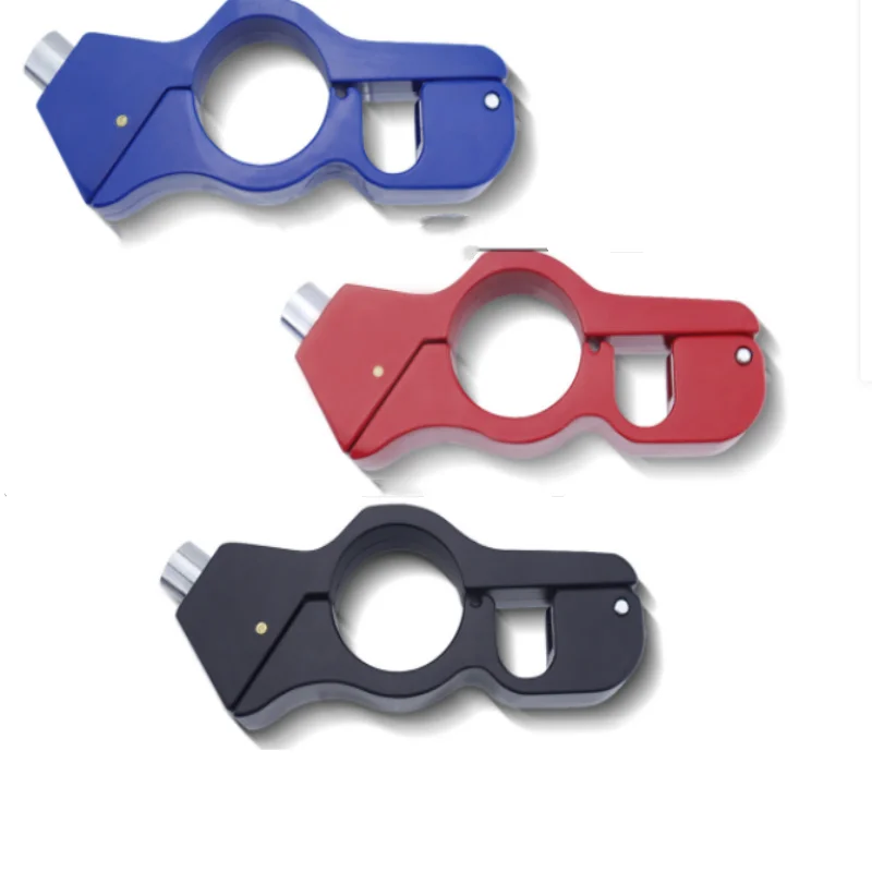 

ISURE MARINE Motorcycle Throttle Handle Lock Electric Car Handle Anti Theft Lock Aluminum Alloy Handle Hand Brake Car Lock
