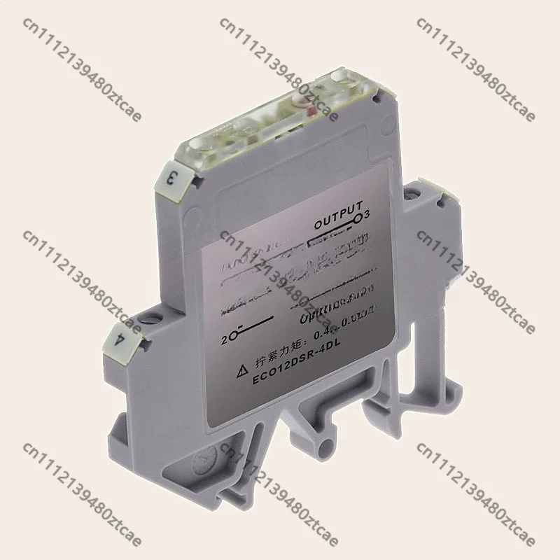 6mm Ultra-thin Rail Mounted SSR Module 4A PLC Expansion Solid State Relay Switch