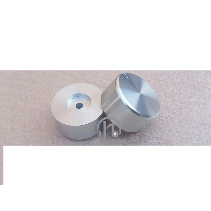 Potensiometer penguat Audio HIFI, kenop Volume aluminium Diameter 44mm tinggi 22mm