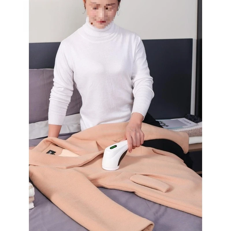 Rechargeable Electric Lint Shaver, Clothes Fuzz Remover, Standard Defuzzer for Dry Cleaning Shop Garment Care