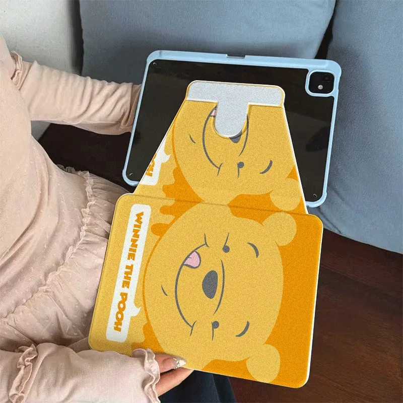 

Cute Disney Cartoon Winnie the Pooh Tablet Case For Huawei MatePad Pro SE 10.8/11in 2024 Mate 11 2021/2023 MatePad 11.5S 11.5in