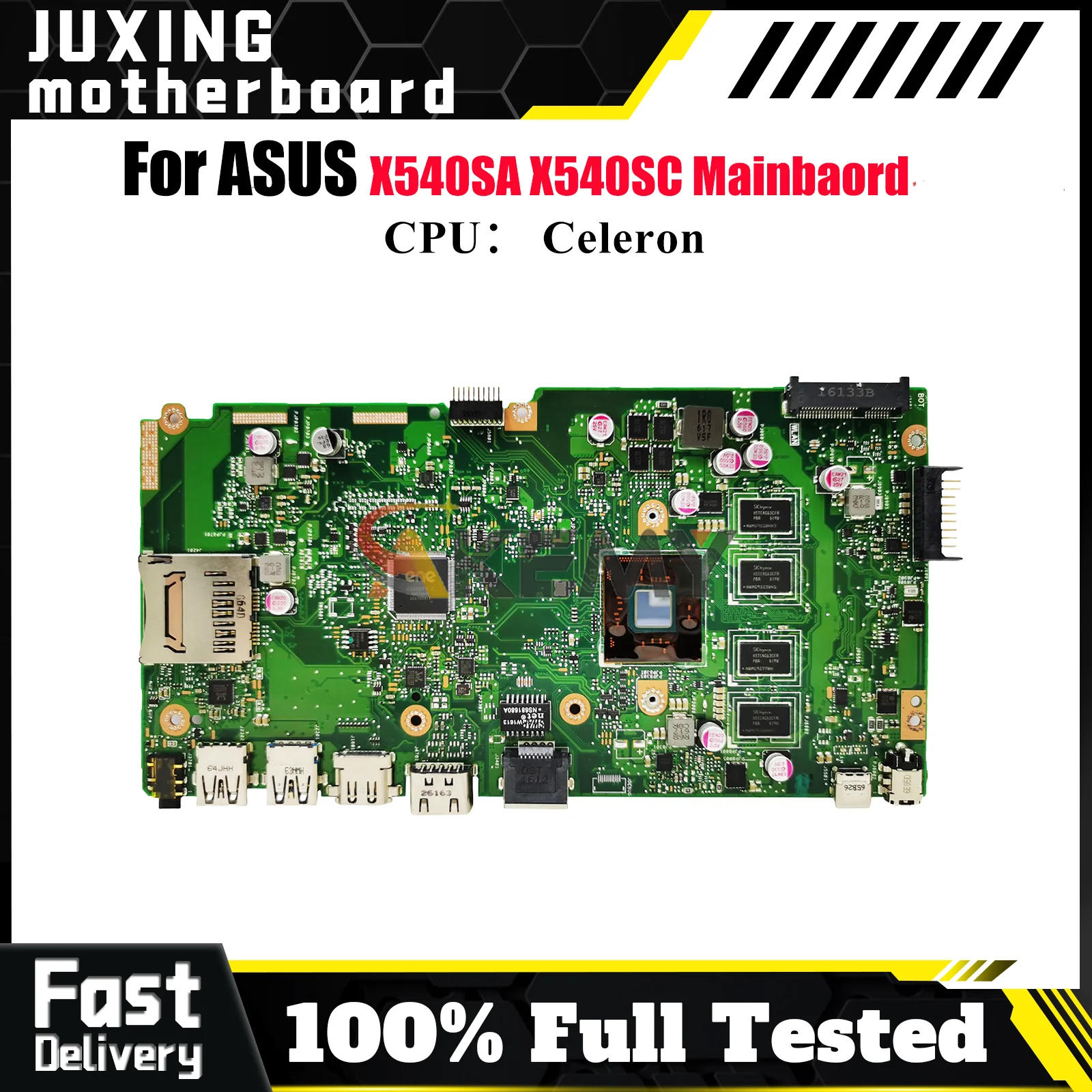 

X540SA Laptop Motherboard For ASUS VivoBook D540S F540S R540S X540SC A540S X540S X540SA Notebook Mainboard With Celeron CPU stk