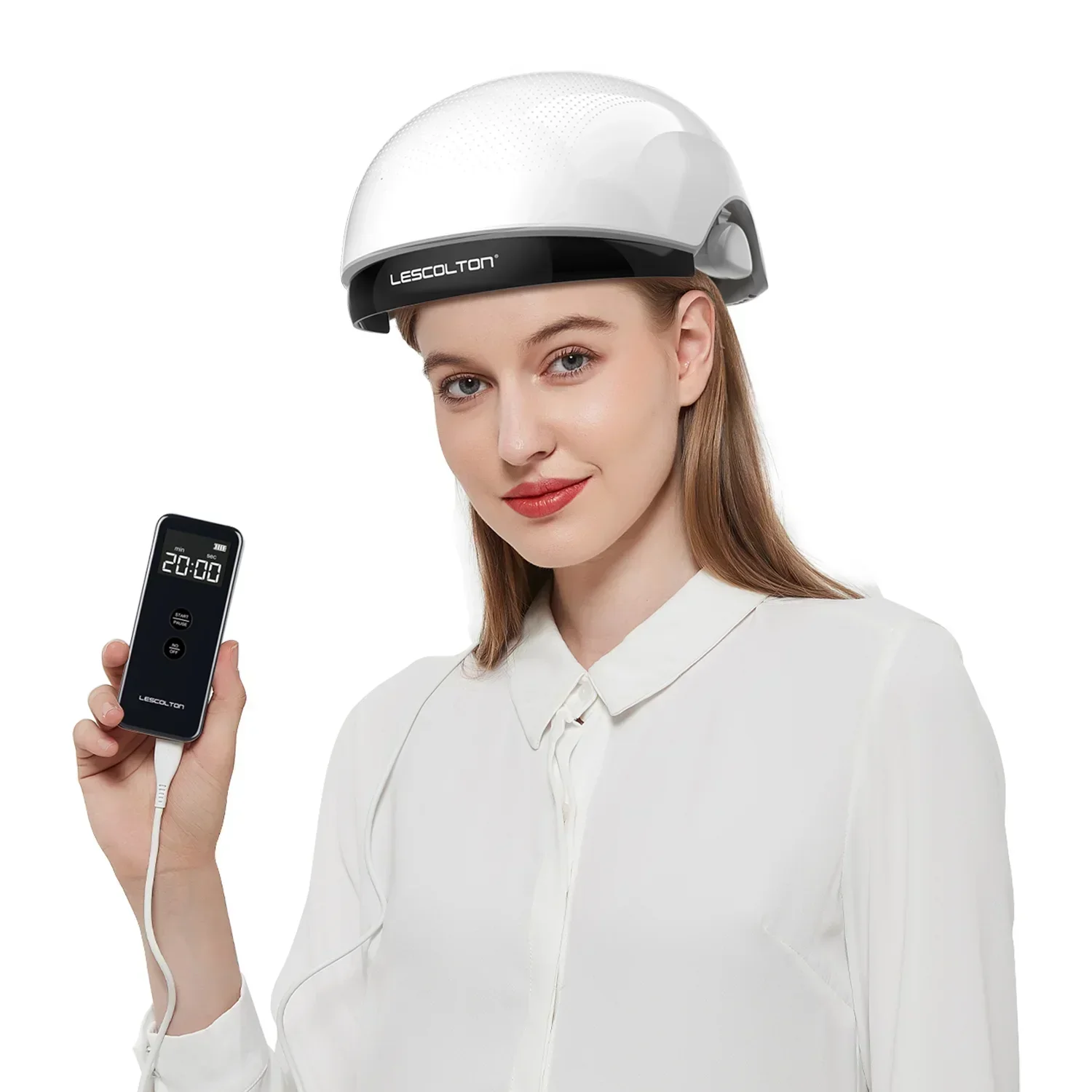 Lescolton LLLT  Hair Loss Treatment Machine  Hair Regrowth Cap  Hair Growth Helmet
