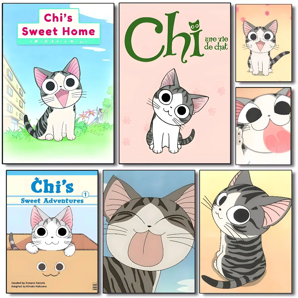 

C-Chi S S-Sweet Homes Poster HD art sticky wall waterproof home living room bedroom bar aesthetic decoration