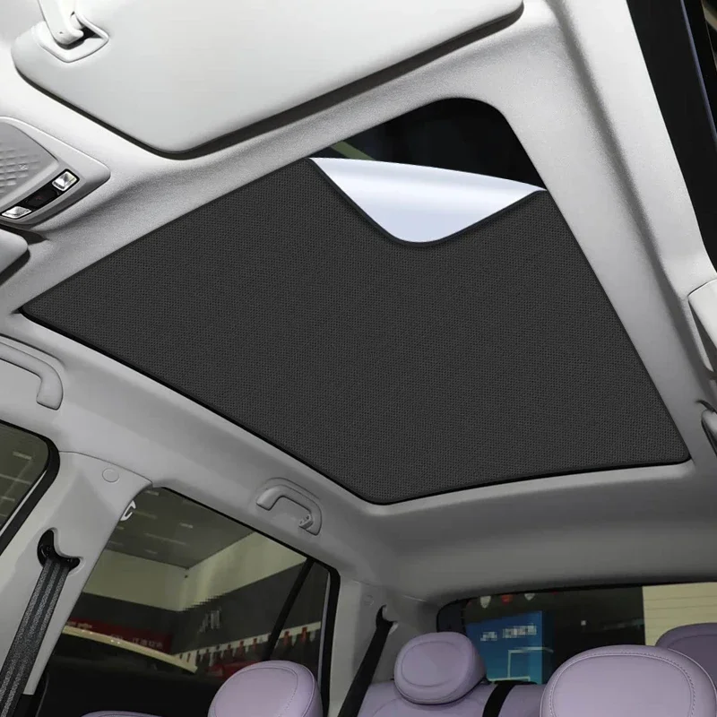 

Для JAC E30X 2024-наст. время: Автомобильный солнцезащитный козырек на люк с защитой от УФ-излучения, электростатической адсорбцией, из замшевой ткани, теплоизоляционный, для панорамной крыши