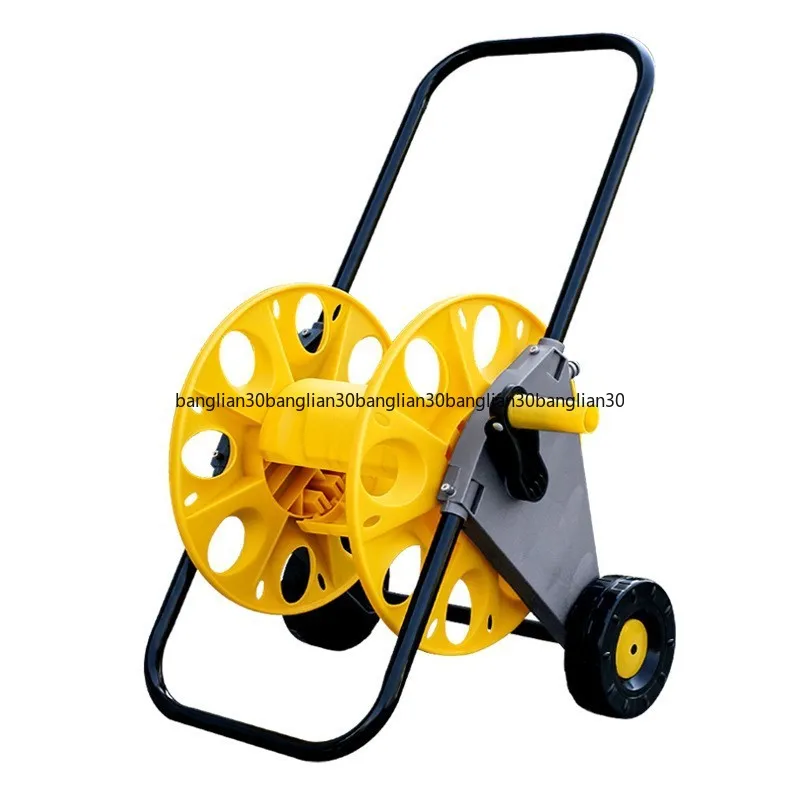New Hand-push Type with Wheels, Labor-saving Garden, Garden Watering, Car Washing, Household Water Pipe, Car Water Pipe Storage
