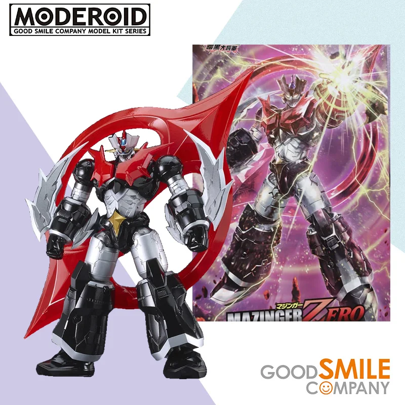 Original box Goodsmile Company MODEROID MAZINGER ZERO Figure Finished Model kit PVC Anime full Action Toy Gift for kid  SOLDIER