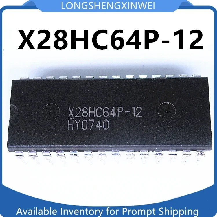 

10PCS X28HC64P-12 DIP28 New
