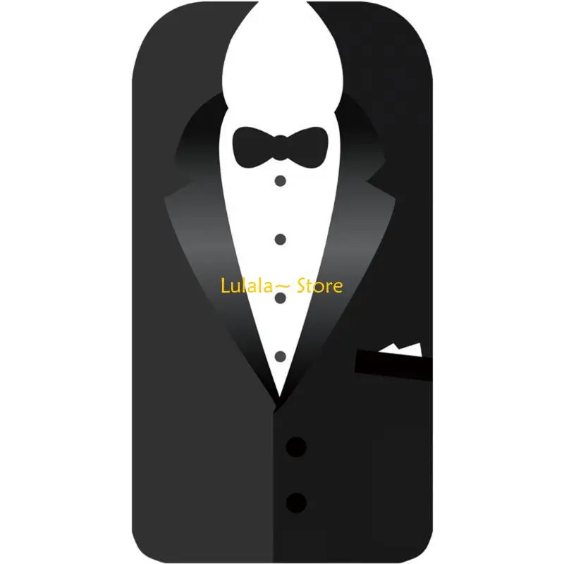 Y4QA Adults Anti-oil Bib Elderly Aged Mealtime Cloth Protector Senior for Citizen Apr