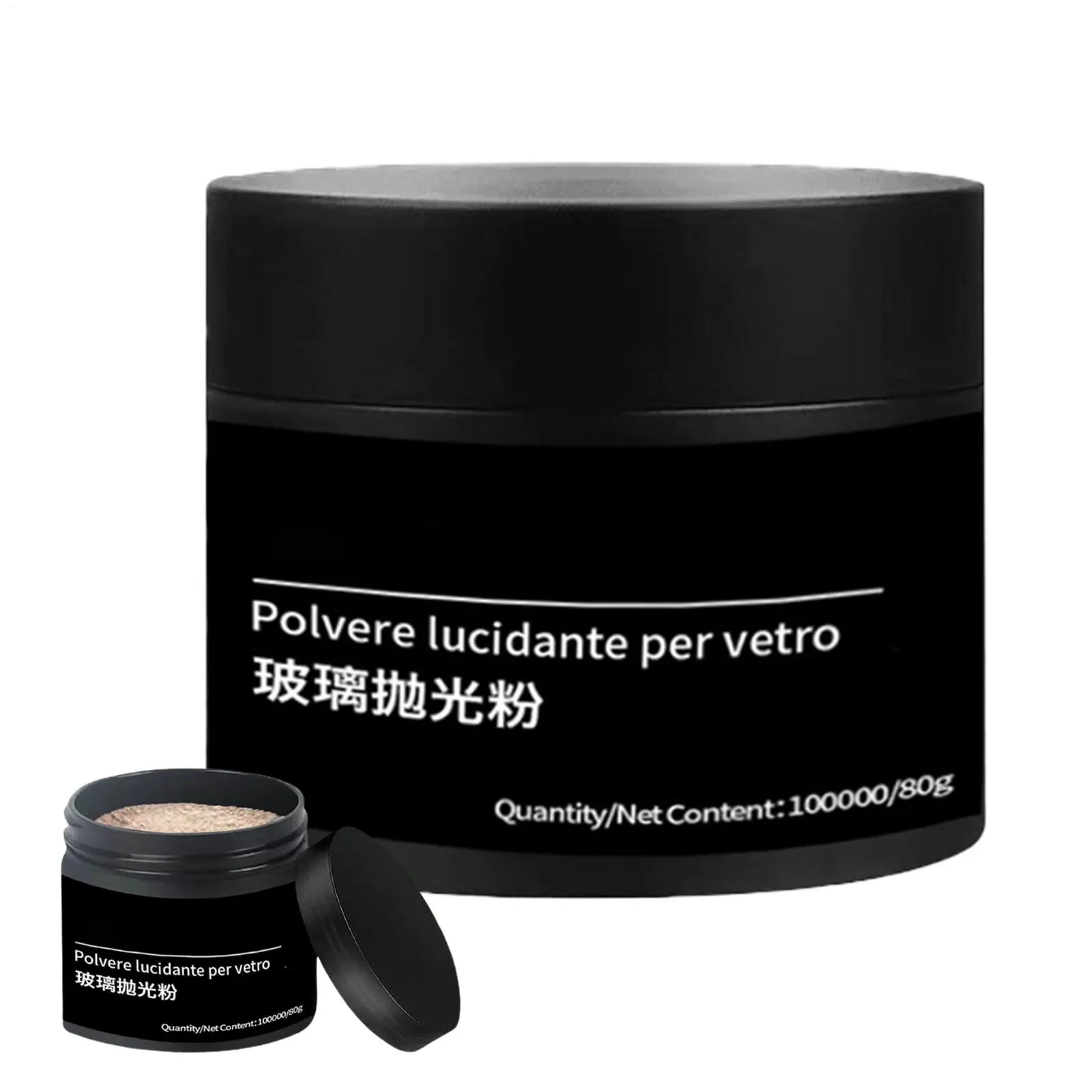 Car Glass Polishing Powder Auto Windshield Oil Film Remover Window Polishing Compound Powder Glass Polishing Cerium Oxide Powder
