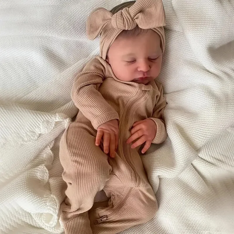 20 Inch/50cm Lifelike Reborn Baby Doll - 3D Hand Painted Cute Newborn Doll Gift Birthday Gift Christmas Gift