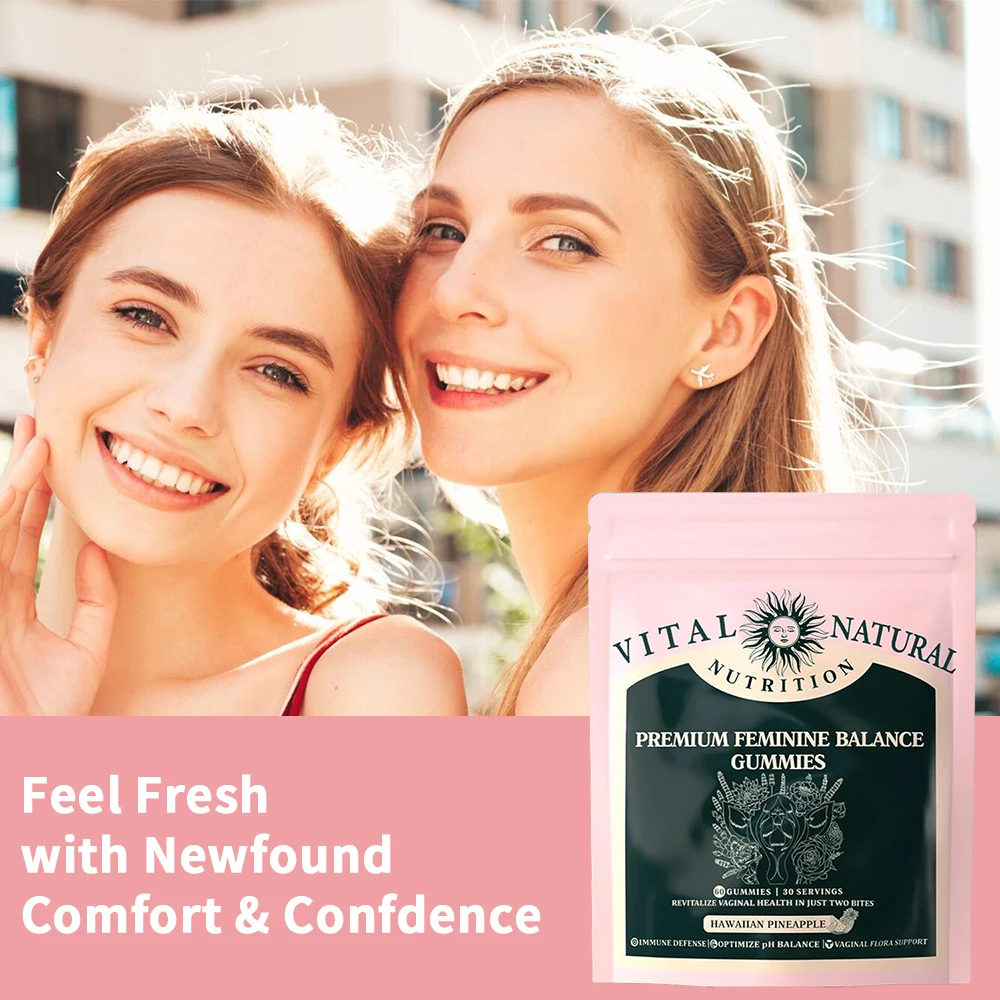 Vital Source  Feminine Balance Gummies Gummy / Women's Probiotics /60cummies - Image 4