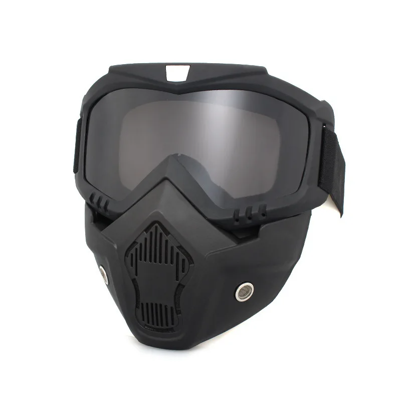 Goggles Full Face Hd Transparent Fog-proof Sand-proof Electric Welding Protective Glasses Versatile Breath-proof Windproof Mask