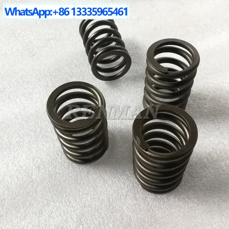 

4 шт. детали Chongqing Cummins KTA19, пружина воздушного клапана 3629007 3065934 Пружина клапана дизельного двигателя