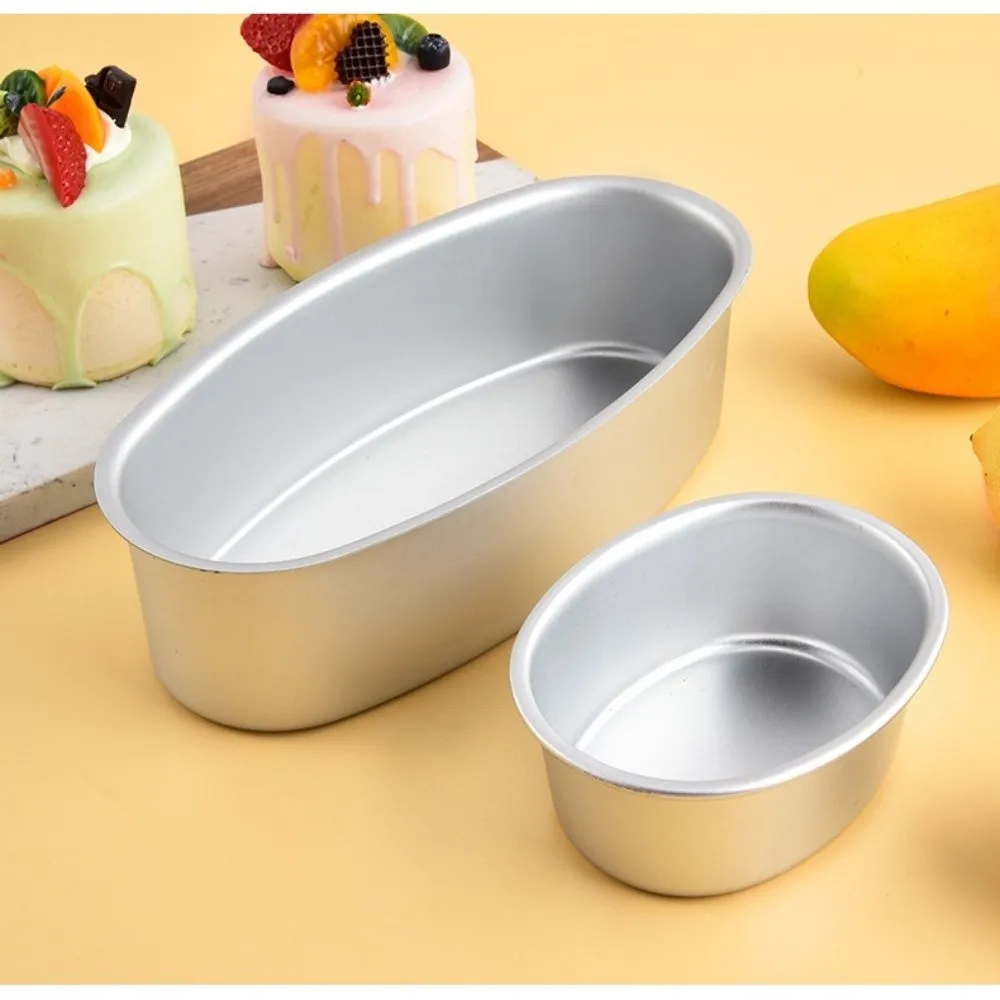 New Aluminum Alloy Baking Mold Non-stick Multi Size Bakeware Pan Multi Shape Easy Demoulding Bread Cake Tray Kitchen Baking Tool