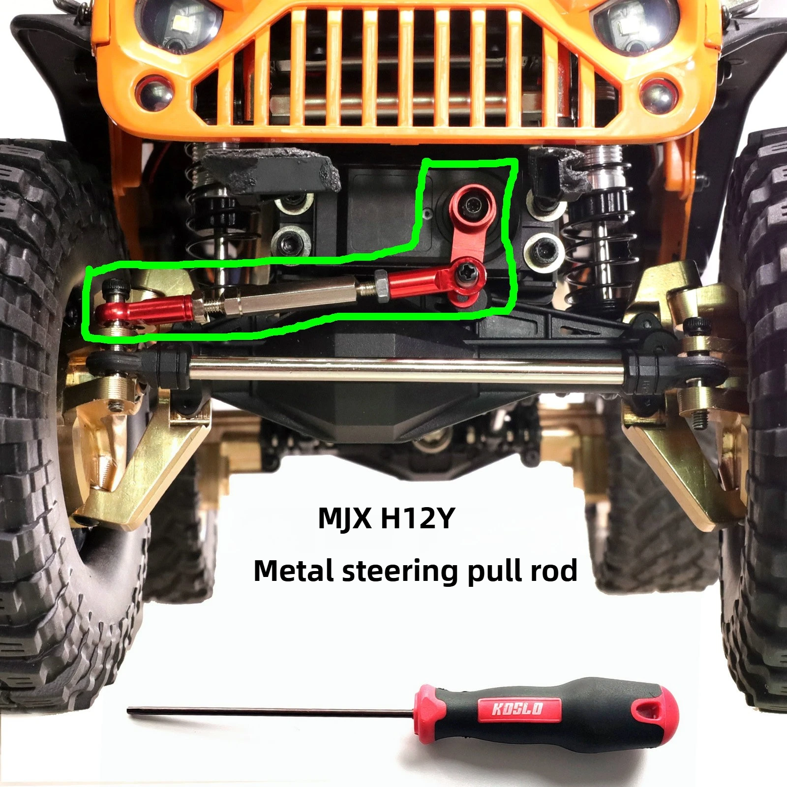 

Metal Steering Rod Upgrade Modification Accessories for MJX H12Y H12Y+ 1/12 RC Car Metal Modification Parts