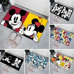 MINISO Disney Mickey Mouse  Bath Mat Bathroom Rug Super Absorbent Foot Floor Mats Quick Dry Non-Slip Shower Pad Toilet Carpet