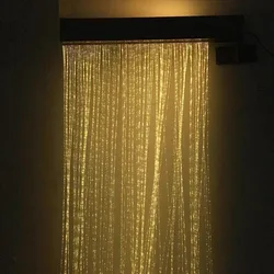 Bluetooth APP 10W RGBW  Twinkle LED Light Engine Curtain Fiber Optic Light With Sparkle Flash Point Fiber Optic Cable