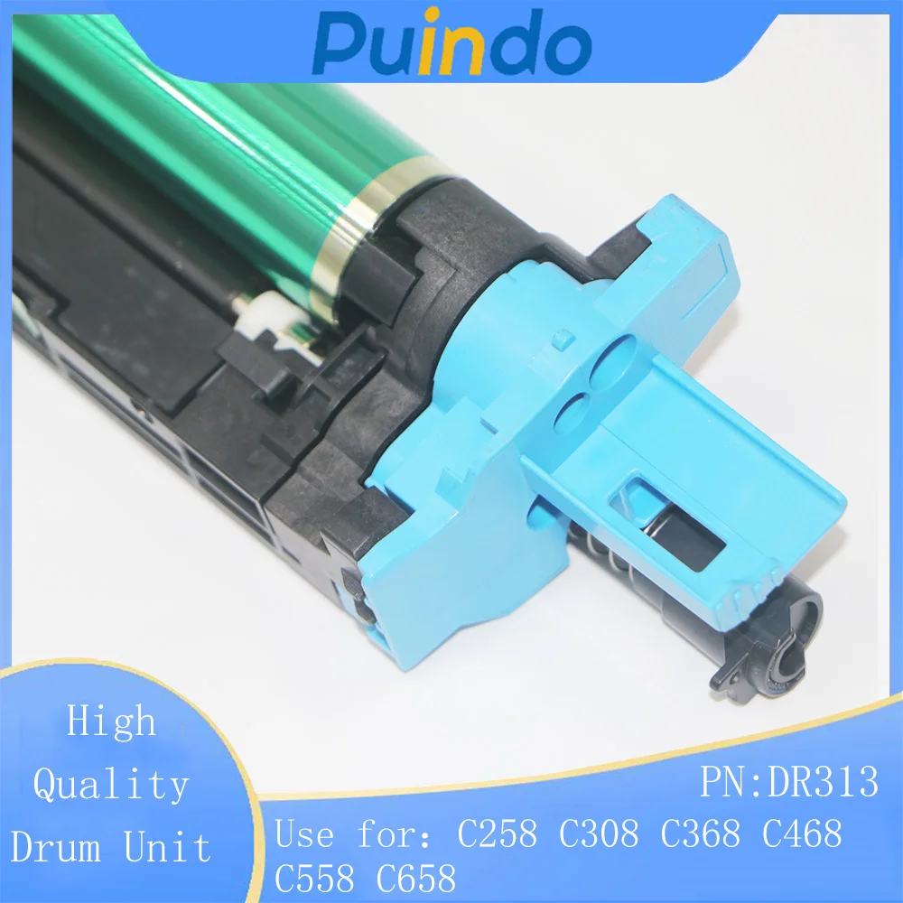 DR313 High Quality CMYK Drum Unit For Konica Minolta Bizhub C258 C308 C368 C468 C558 C658 Drum Rack With Chip