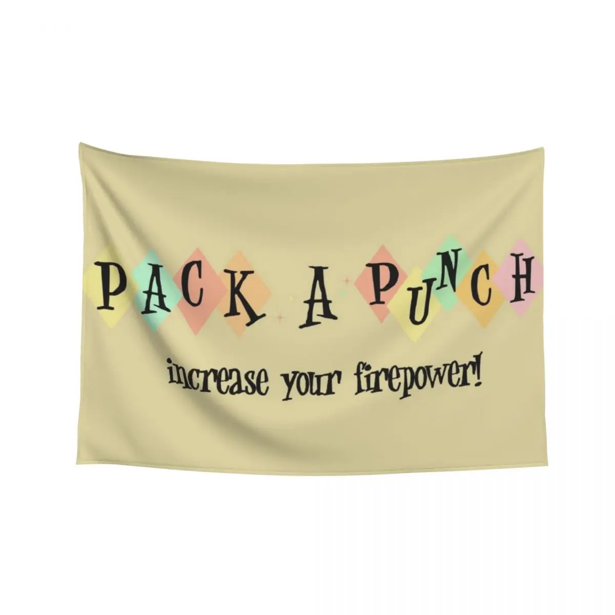 

Pack a punch sign Tapestry Luxury Living Room Decoration Decorative Wall Murals Home And Comfort Decor Tapestry