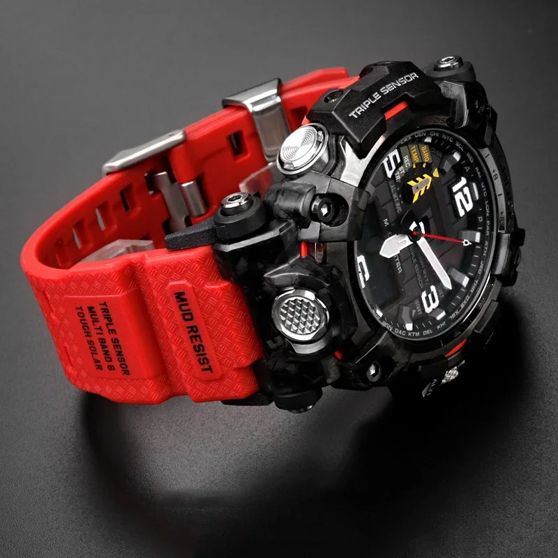 For G-SHOCK Casio Watch Band for Men's Second Generation Big Mud King Modified GWG2000 GWG-2000 GWG-2040 Resin Rubber Strap - view 3