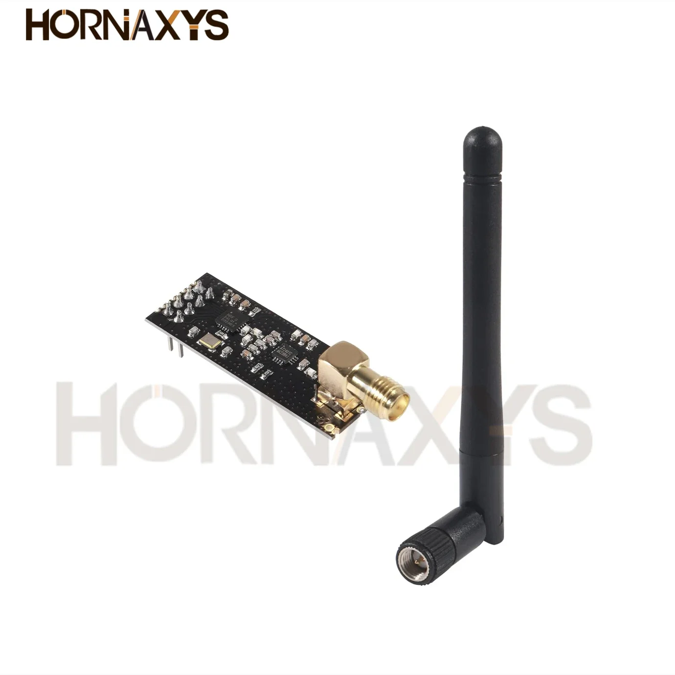 5個のNRF24L01 + PA + LNAトランシーバー、無線モジュールトランシーバーRF 2.4G NRF24L01 + 3.3V切断アダプター