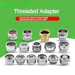Faucet Adapter 22 Turn 16 18 20 22 24 26 28 30 32mm Internal and External Fine Tooth Faucet Conversion Thread Accessories