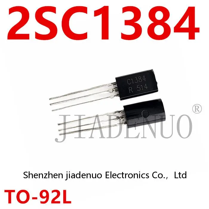 (10pcs)100% New 2SC1384 C1384 2SA684 in-line triode TO92 1A/60V low power chipset